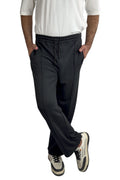 BLACK TROUSER RELAX FIT