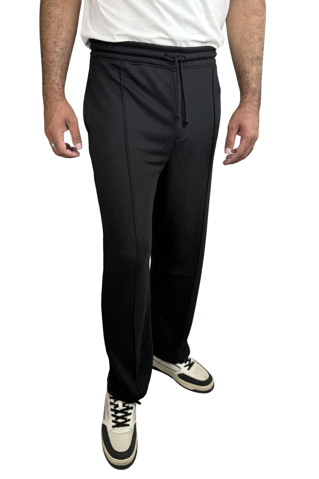 BLACK TROUSER RELAX FIT