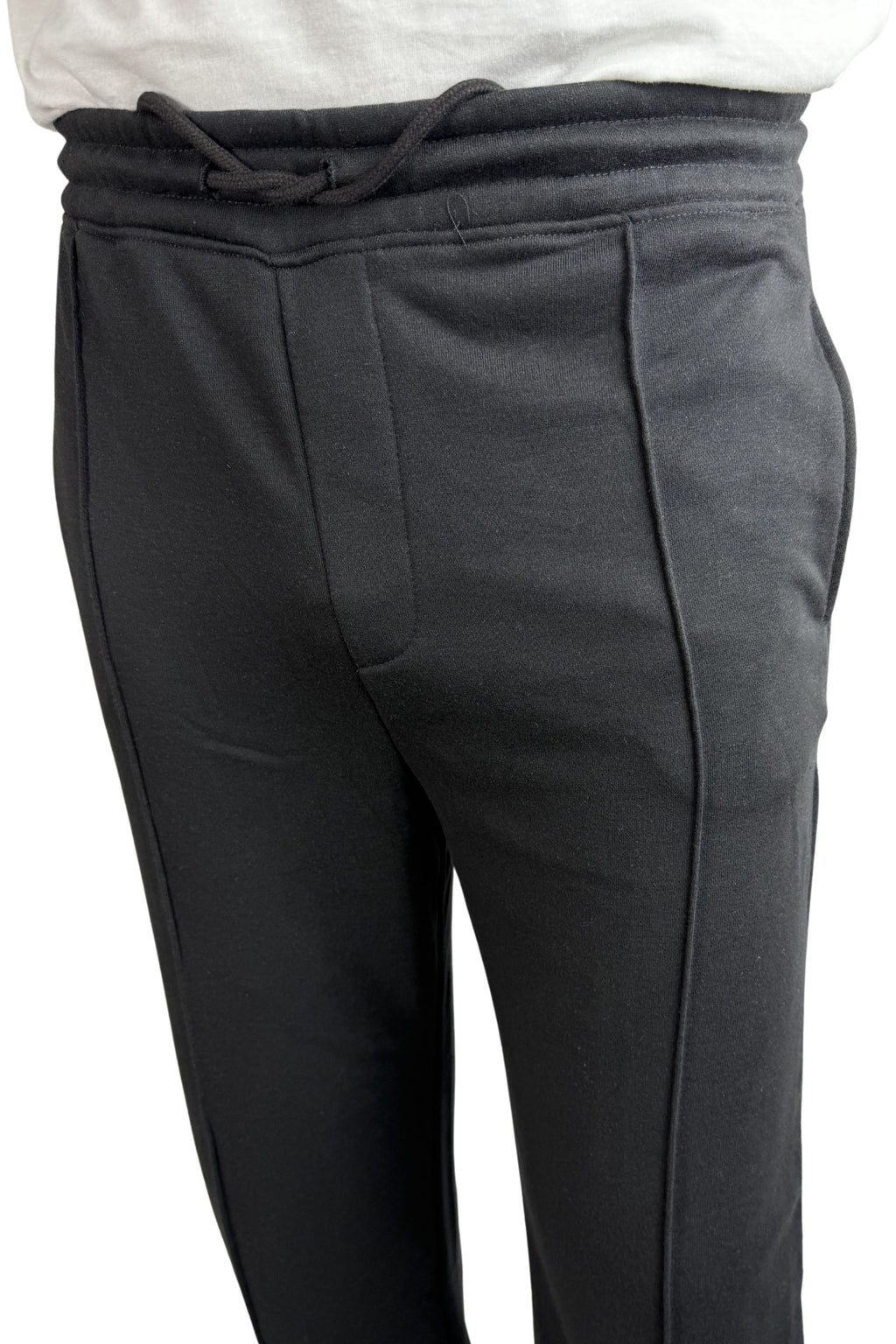 BLACK TROUSER RELAX FIT
